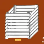 Fabriquer son composteur avec des palettes de bois de récupération composteur-palette-3