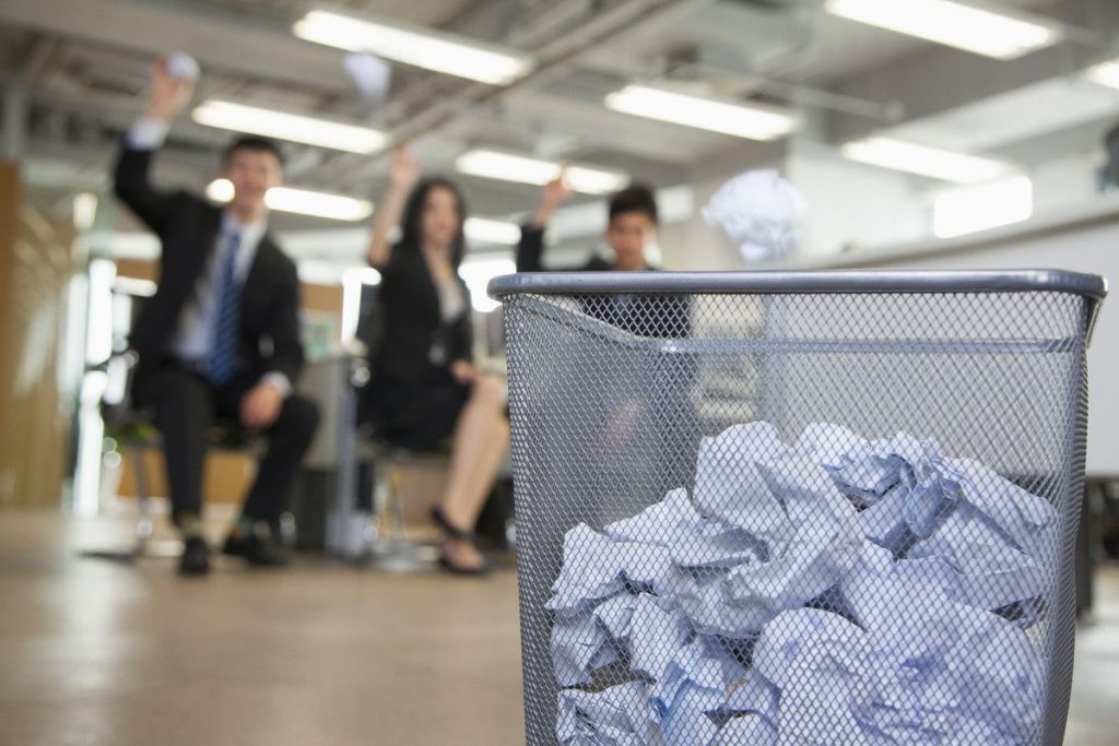 gaspillage-papier-entreprise