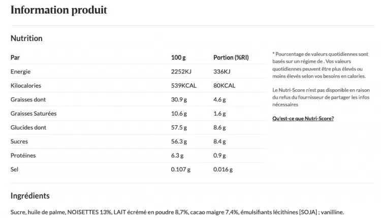 nutriscore-nutella