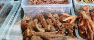 pattes de poulet